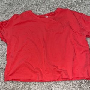 lululemon cropped shirt